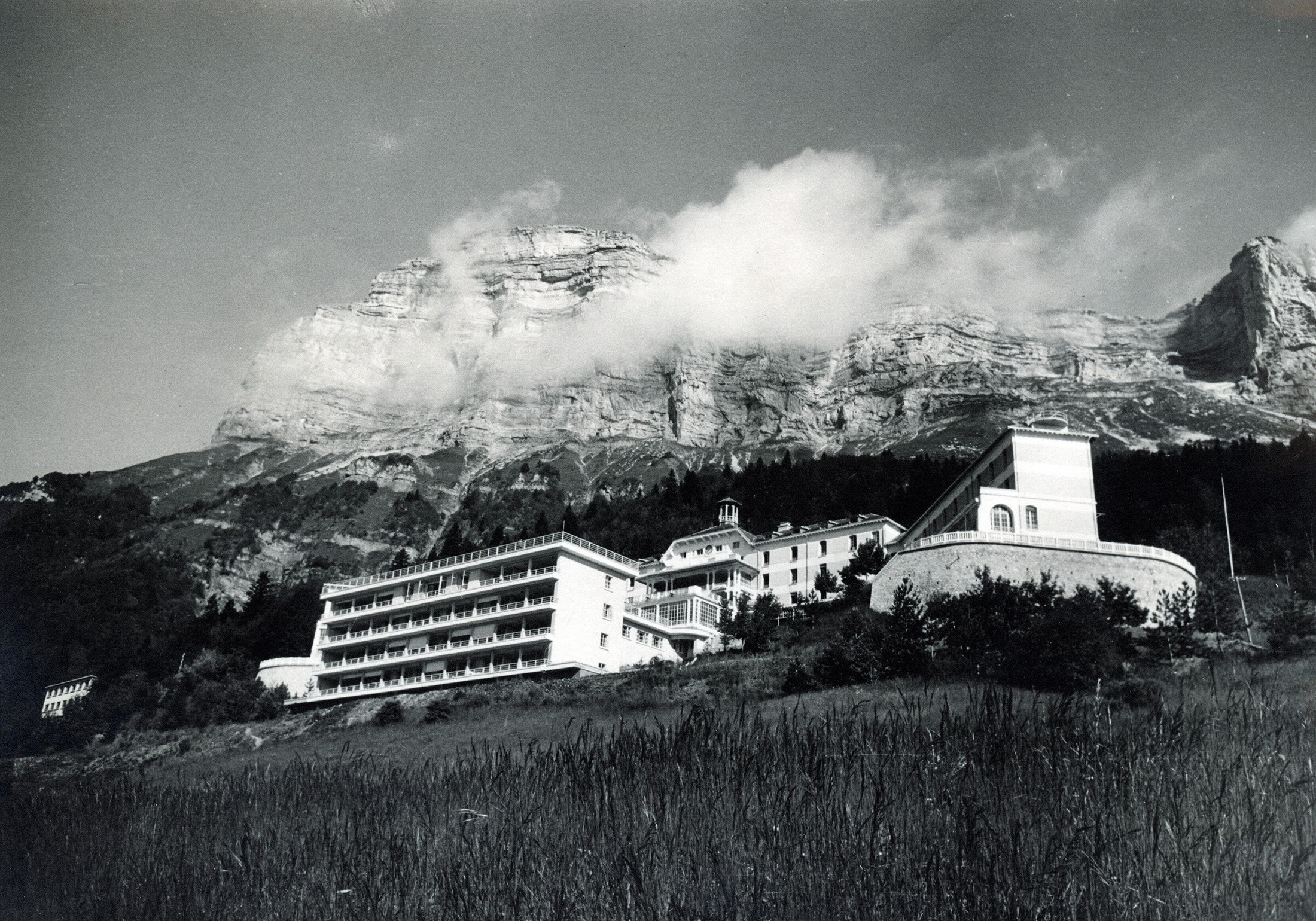 The Sanatorium for the Students of France, circa 1940s, Saint-Hilaire du Touvet, Isère, France